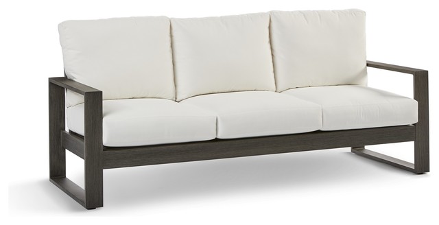 Tanglewood Deep Seating Patio Sofa with Cushion - Transitional .