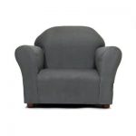Zoomie Kids Jovanni Personalized Kids Chair Color: Charcoal .