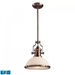 Priston 1-Light Single Dome Pendant | Copper hanging lights .