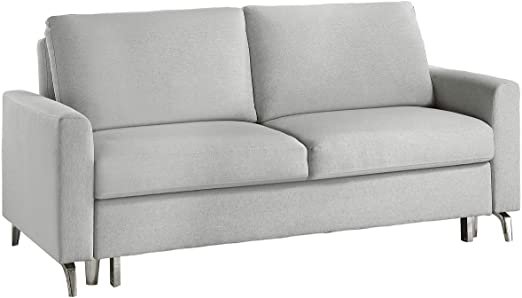 Amazon.com: Lexicon 78" Convertible Studio Sofa with Pull-Out Bed .