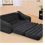 Amazon.com: Inflatable Queen Size Pull-Out Futon Sofa Couch Bed .