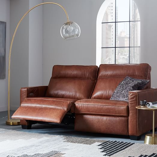 Henry® Leather Power Recliner Sofa (77
