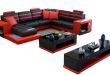 China Luxury Modern U Shaped Couch Living Room Sofas Black with .