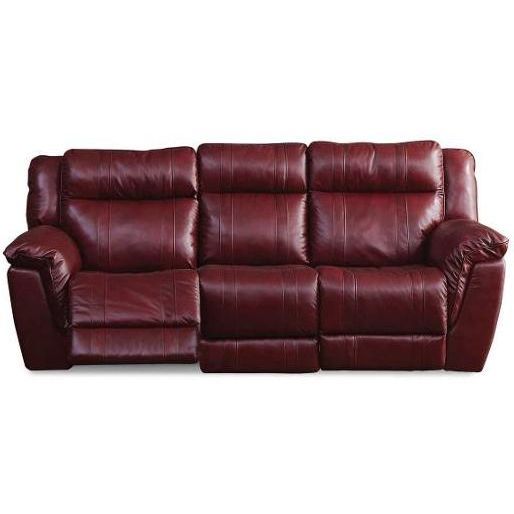 K Motion" Red Leather-Match Reclining Sofa & Loveseat | Sectional .