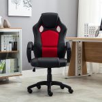 Shop Belleze Executive Office Chair Racing Style PU Leather Swivel .