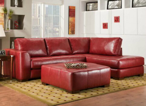 18 Stylish Modern Red Sectional Sof