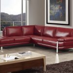 Modern Red Italian Leather Sectional Sofa - Shop for Affordable .