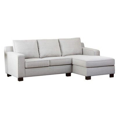 Wilton Fabric Sectional Gray - Abbyson Living | Grey sectional .