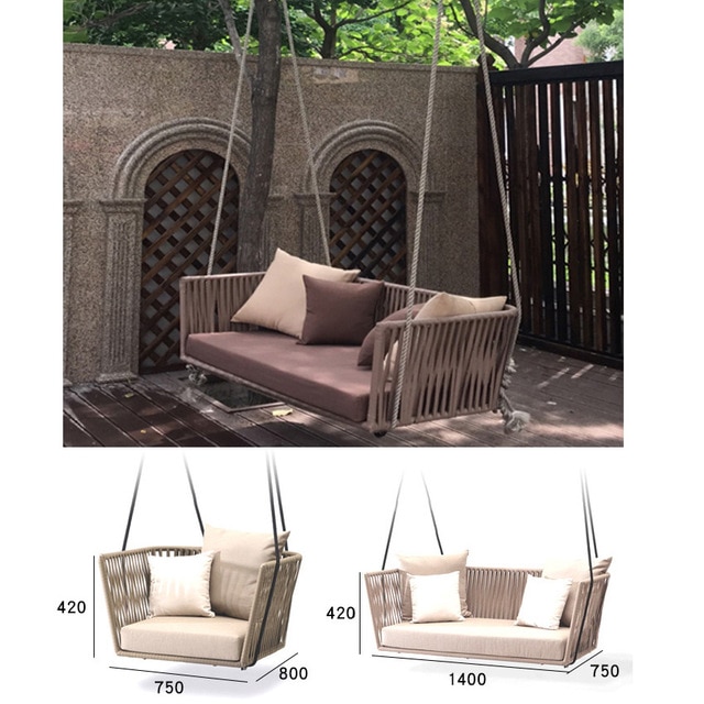 Best Offers Fashion swing Sofa chair indoor outdoor adult rattan .