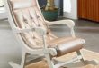 China Optional Color Wood Rocking Chair for Living Room Furniture .