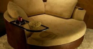 Round Sofa Chair - Thearmchairs.com | Round swivel chair, Swivel .