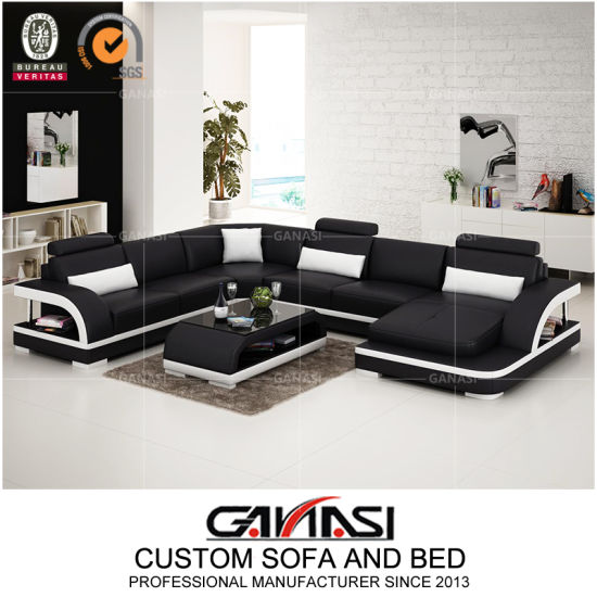 China Royal Furniture Set Sectional Leather Sofa G8011# - China .