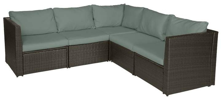 Seaham Patio Sectionals With Cushions