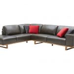 Treviso 2 Piece Left-Arm Facing Chaise Leather Sectional | Art Van .
