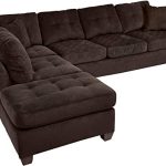 Amazon.com: Homelegance Emilio 110" x 78" Fabric Sectional Sofa .