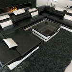 Leather Sectional Sofa Atlanta XL in 2020 | Modern leather sofa .