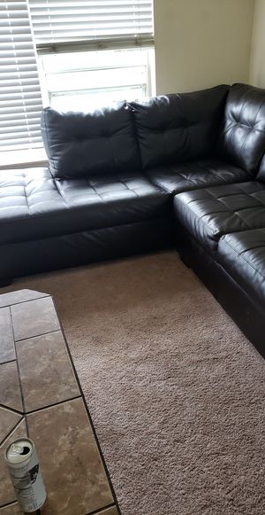 New and Used Black sectional for Sale in Buffalo, NY - Offer
