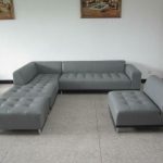 Quebec Modern Gray Eco Leather Sectional Sofa for sale online | eB