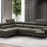 CLAUDIA SECTIONAL SOFA *GENUINE LEATHER-iFurniture-The largest .