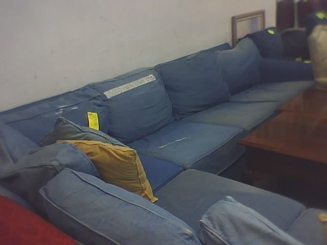 This is the thrift shop diamond in the rough Ethan Allen sectional .