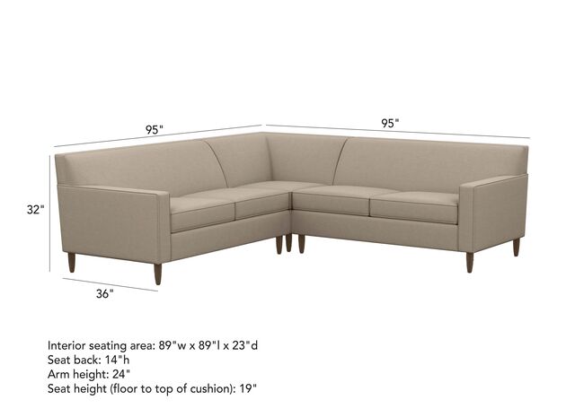 Marcus Three-Piece Sectional | Ethan All
