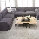 Lincoln Park Handmade Modular Sectional with Left Facing Chaise .