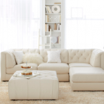 White Leather Sectional Sofa Decorating Ideas – lanzhome.com in .