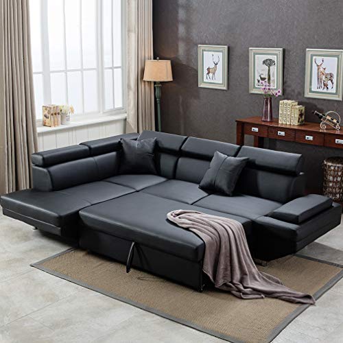 FDW Sofa Sectional Sofa For Living Room Futon Sofa Bed Couches And .