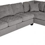 Homelegance Emilio 110" X 78" Fabric Sectional Sofa, Taupe on .