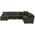 Furniture Radley Fabric 6-Piece Chaise Sectional Sofa, Created for .