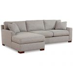 Furniture CLOSEOUT! Carena 2-Pc. Fabric Chaise Sectional Sofa .