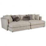 Leonora Sectional Sofa w/ 2 Chaises & 6 Toss Pillows, Created for .