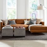 Jake Leather Sofa Chaise Sectional | Pottery Ba