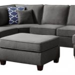Willowleaf Dark Gray Linen 7Pc Modular Sectional Sofa Chaise and .