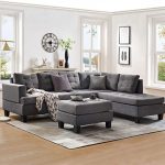 Amazon.com: Sectional Sofa Sets 3-seat with Chaise Lounge and .