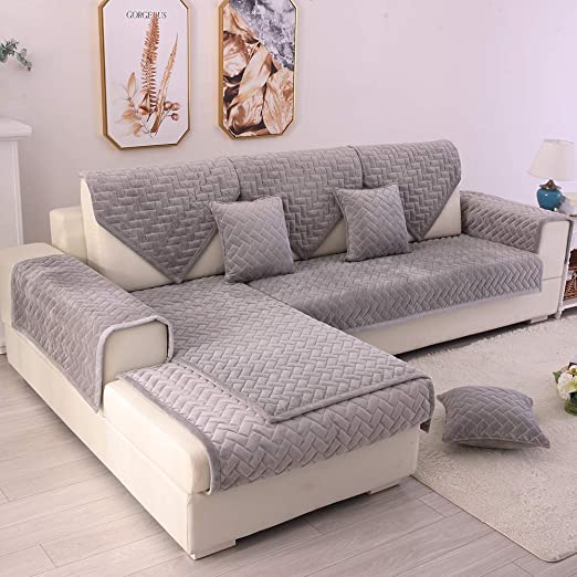 Amazon.com: TEWENE Couch Cover, Sofa Cover Couch Covers Sectional .