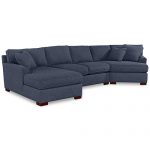 Carena 3-Pc. Fabric Sectional Sofa with Cuddler Chaise - Custom .