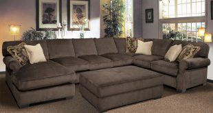 Grand Island Oversized Cocktail Ottoman for Sectional Sofa by .