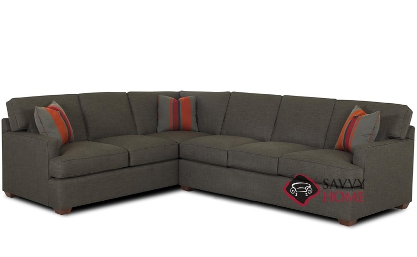 Lincoln Fabric Sleeper Sofas True Sectional by Savvy is Fully .