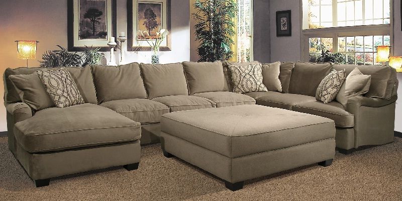 Sectionals With Oversized Ottoman