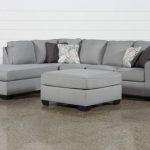 Mcdade Ash Left Arm Facing Sectional With Oversized Accent Ottoman .