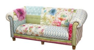 Floral Sofa 2-3 seater chesterfield shabby chic country | Et