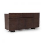 Foundry Select Tennille Modern Wood Sideboard | Wood buffet .