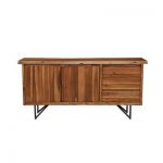 Foundry Select Foundry Select Boulder Creek Solid Acacia Sideboard .