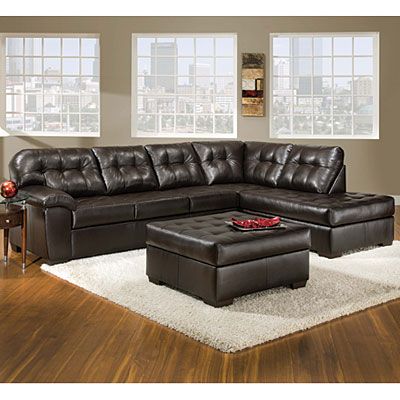 Simmons® Manhattan 2-Piece Sectional | Living room sectional .