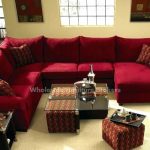 Fabulous Red Leather Sectional Couch Red Sofa Sectional The Red .