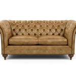 Mansfield Leather Small Scale Sofa | Ethan All