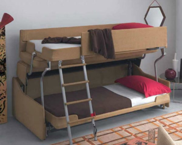 Crazy Transforming Sofa Goes from Couch to Adult-Size Bunk Beds in .