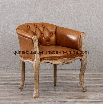 China Solid Wood Chair The Bedroom Chairs Hotel Retro Sofa Chair .