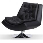 Sofa Furniture UK: Capella Real and Faux Leather Iris Swivel Chair .
